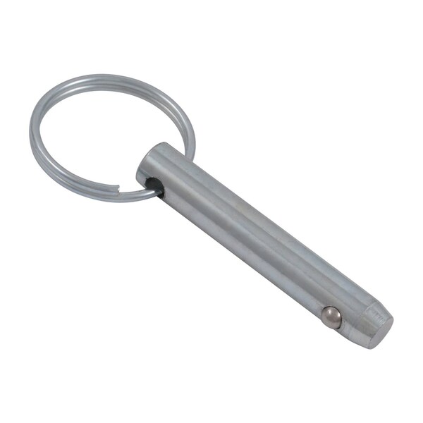 Heritage Industrial Detent Pin, 3/4" x 4", Medium CSZ, Clear DTP-0750-4000 - main